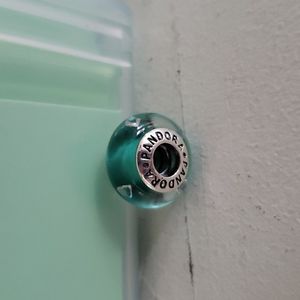 Pandora green Murano Glass Charm